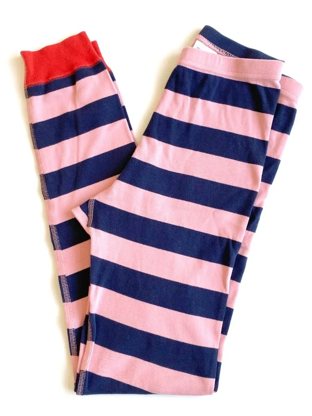 Hanna Andersson Girls Long John Pajama Set Size 14 160 Organic Cotton Cat Winter